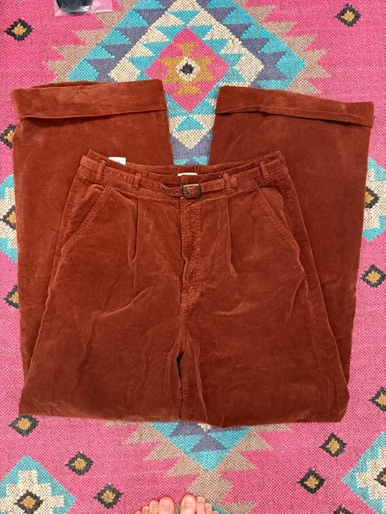 MOTHER High Waisted Wide Leg Cords - Picture 5 of 7